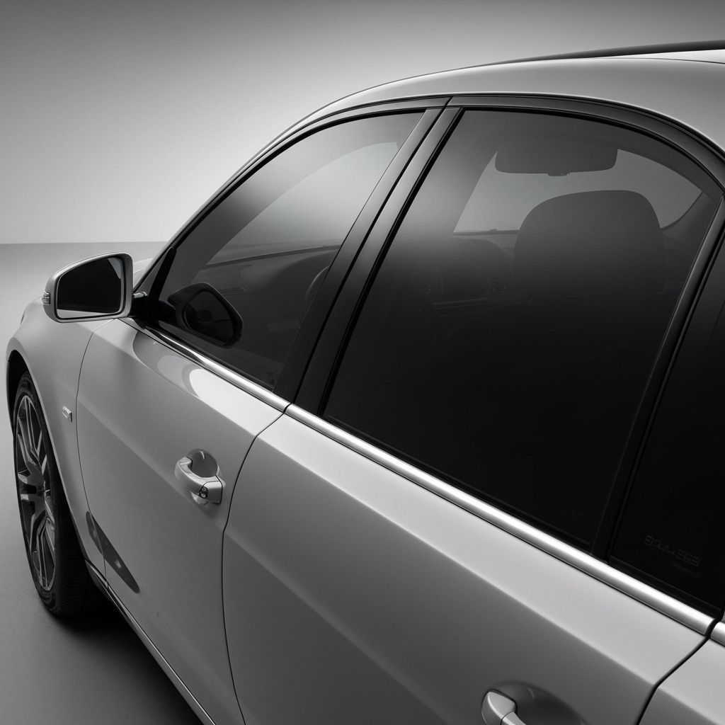 Professional auto window tinting